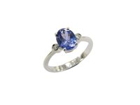 Anello Soranzo Gioielli Donna Pietre Preziose in Oro bianco Tanzanite 1.60 Ct LT10388129 - LT10388129